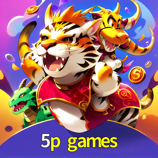 Imagem promocional da 5p games mostrando a plataforma e suas vantagens